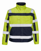 07109-470-171 Jacka - hi-vis gul/marin