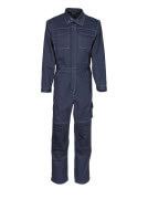 10519-442-010 Overall med knäfickor - mörk marin