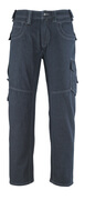 13379-207-B52 Jeans med lårfickor - denimblå
