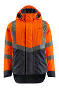 15501-231-14010 Skaljacka - hi-vis orange/mörk marin