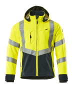 15502-246-14010 Softshelljacka - hi-vis orange/mörk marin