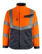 15509-860-14010 Jacka - hi-vis orange/mörk marin