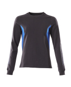 18394-962-01091 Sweatshirt - mörk marin/azurblå