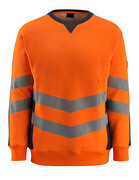 50126-932-14010 Sweatshirt - hi-vis orange/mörk marin