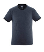 50415-250-66 T-shirt - tvättad mörk blå denim