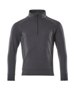 50611-971-010 Sweatshirt med kort blixtlås - mörk marin